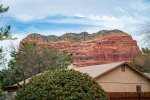 Views of Sedona`s red rocks from Pioneer 